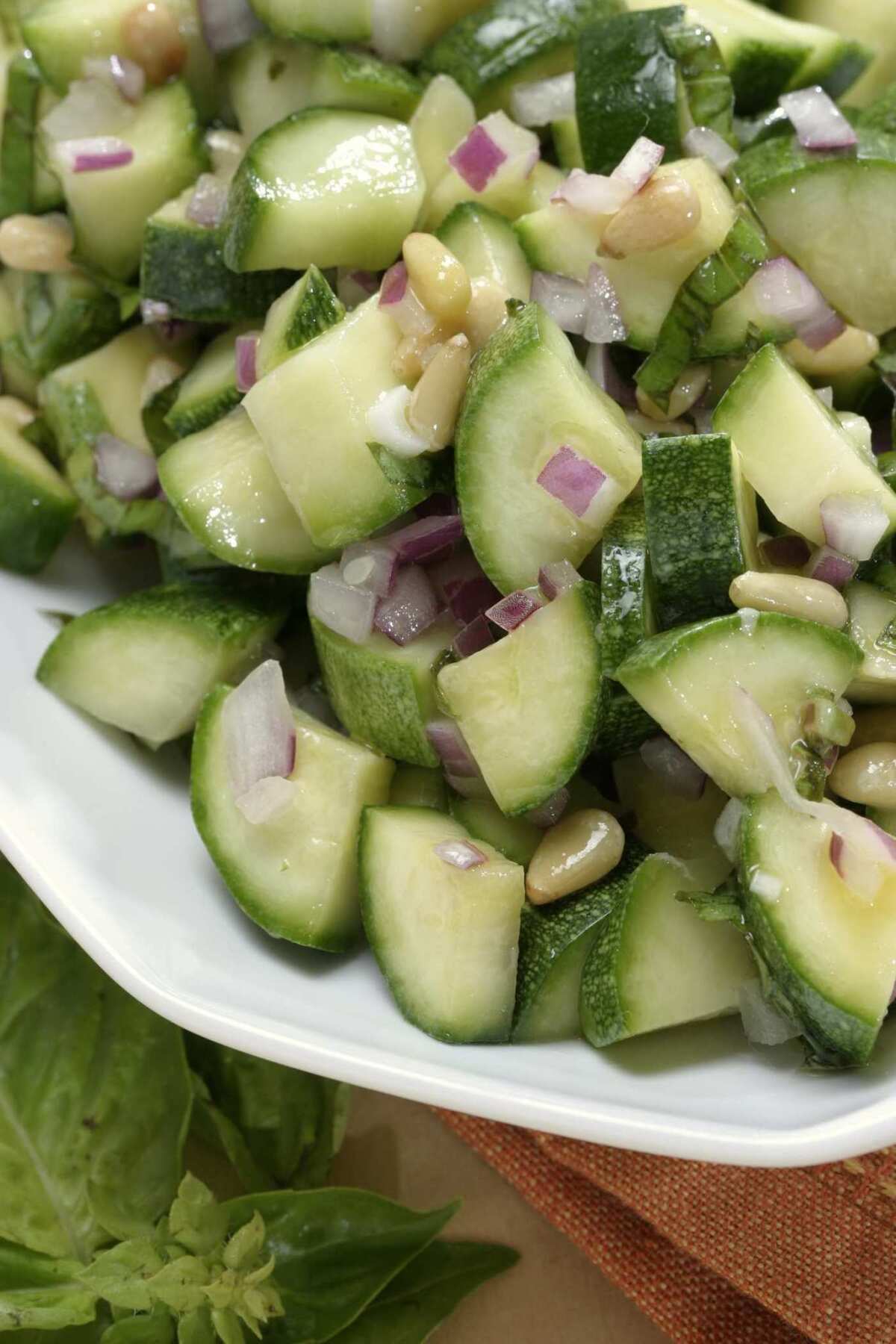 Recipe: Zucchini and pine nut salad