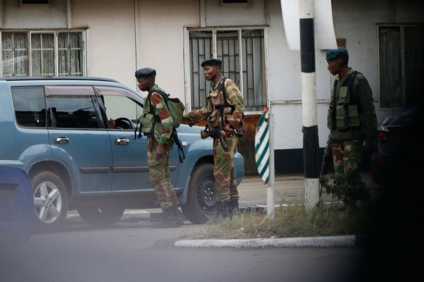 Zimbabwe’s military takes control of the country
