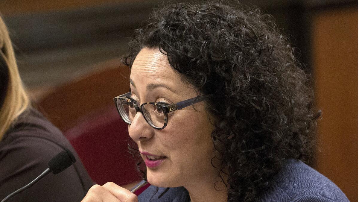 Assemblywoman Cristina Garcia (D-Bell Gardens), shown in 2016, took Gov. Jerry Brown on a tour of polluted neighborhoods in her district Tuesday.