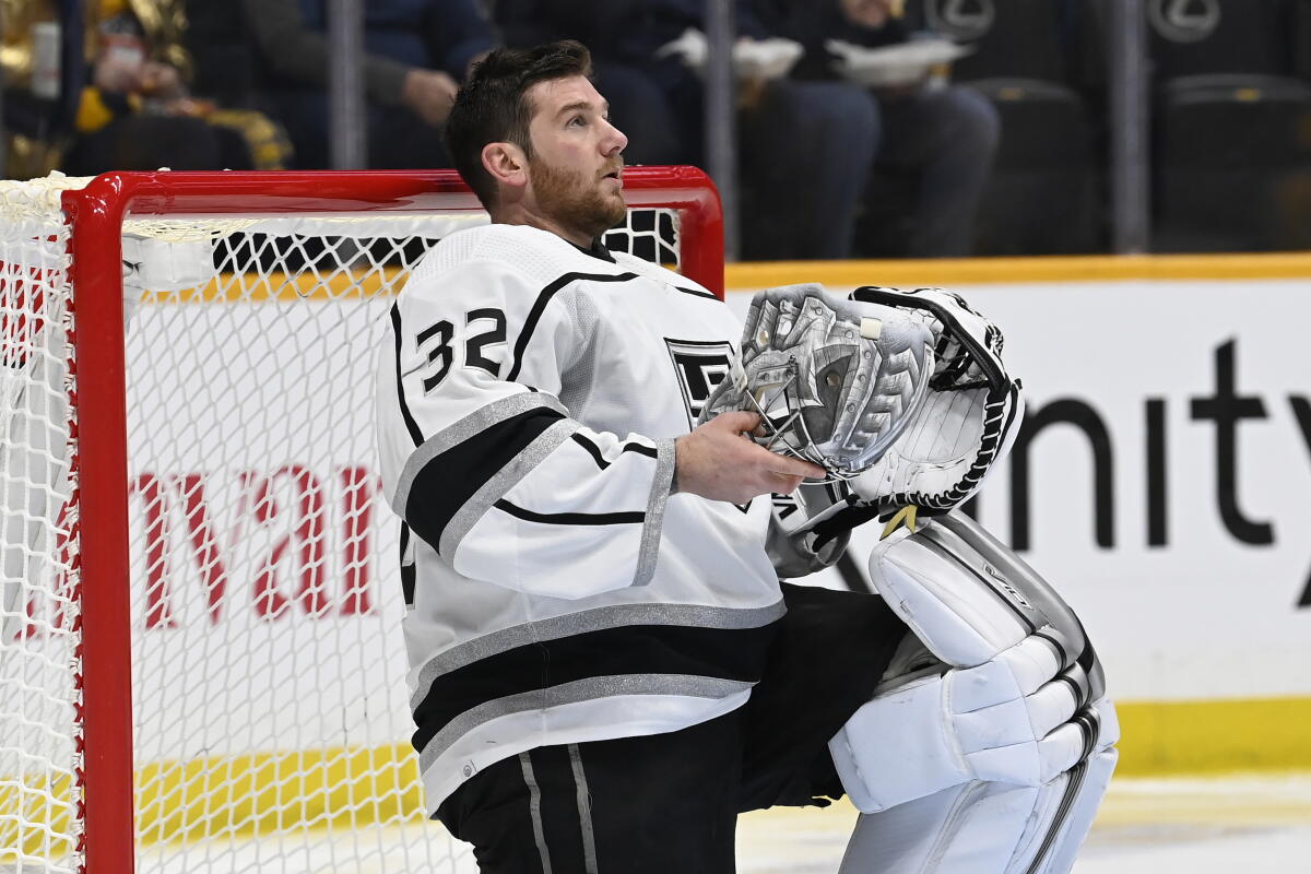 Jhonathan Quick Rookie Kings still coming to terms with Jonathan Quick on Vegas - Los Angeles ...