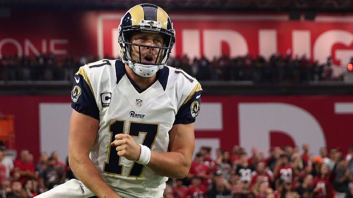 Los Angeles Rams quarterback Case Keenum excited about his first NFL  opening-game start - Los Angeles Times