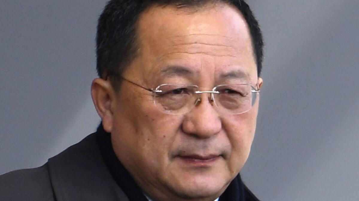 North Korean Foreign Minister Ri Yong Ho is expected to visit Sweden Thursday to meet with his Swedish counterpart Margot Wallstrom.