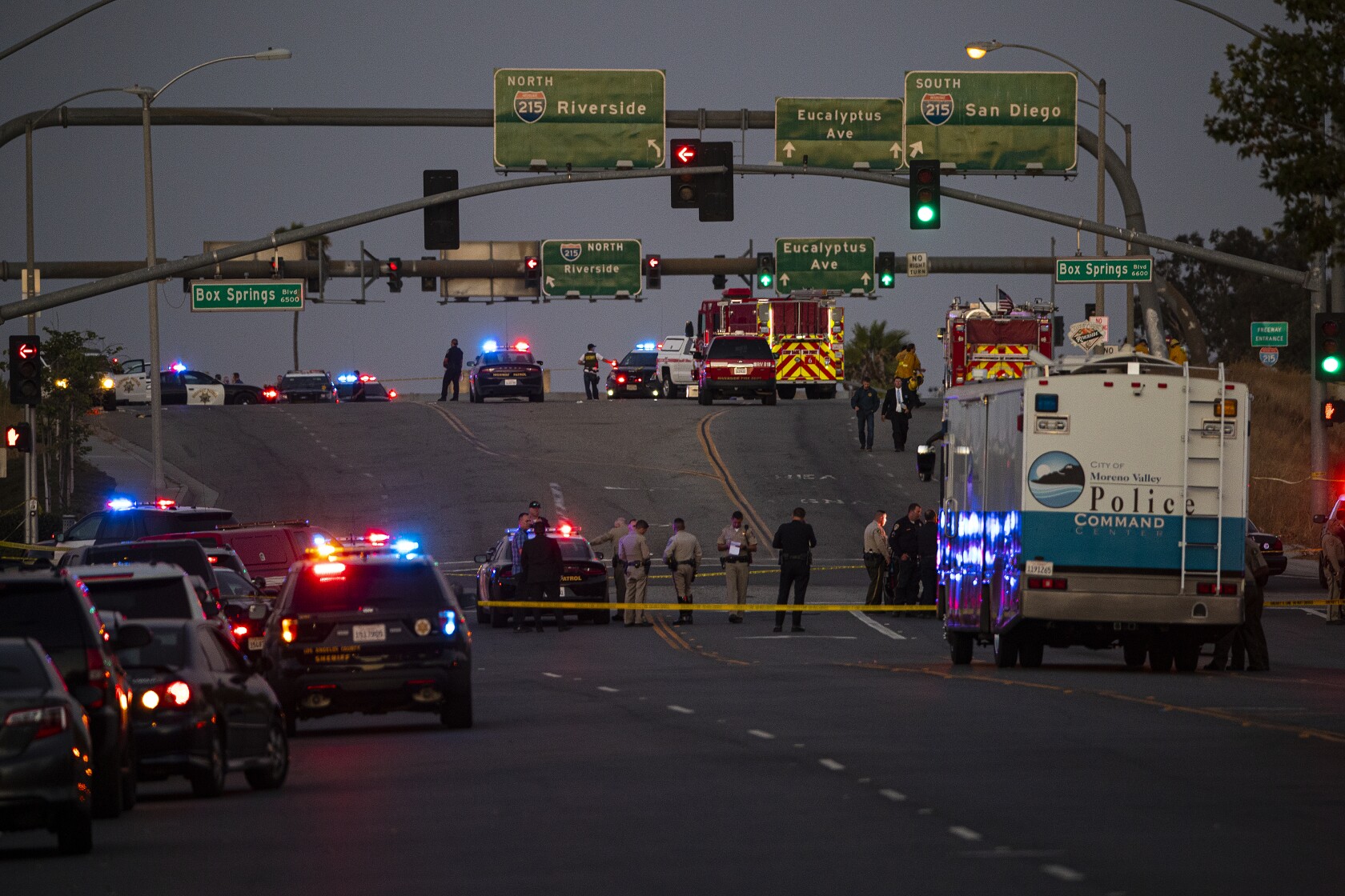 Riverside Shooting Leaves Chp Officer Andre Moye Dead Los