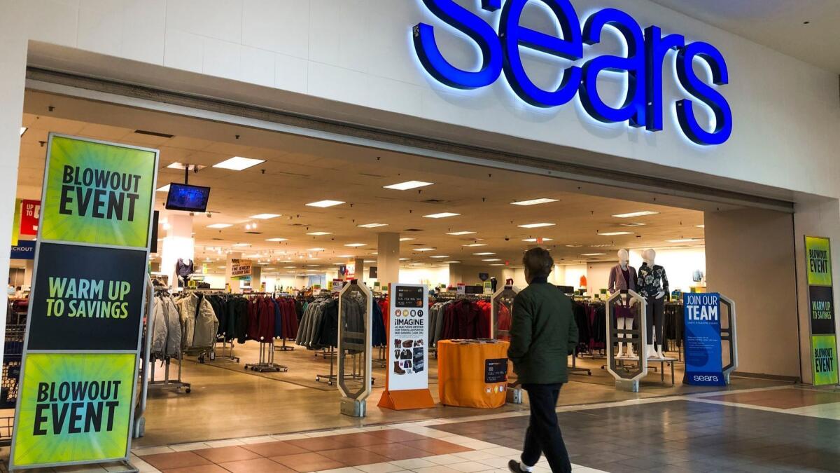 A Sears department store in Riverside, Ill. The hedge fund run by Eddie Lampert has repeatedly emphasized saving jobs and protecting workers in its contest with liquidators in bankruptcy court.