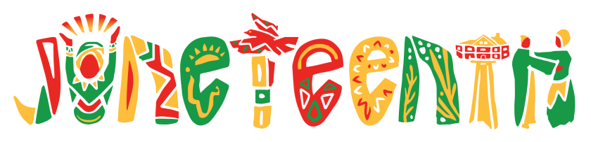 Colorful letters of the word "sixteenth day"