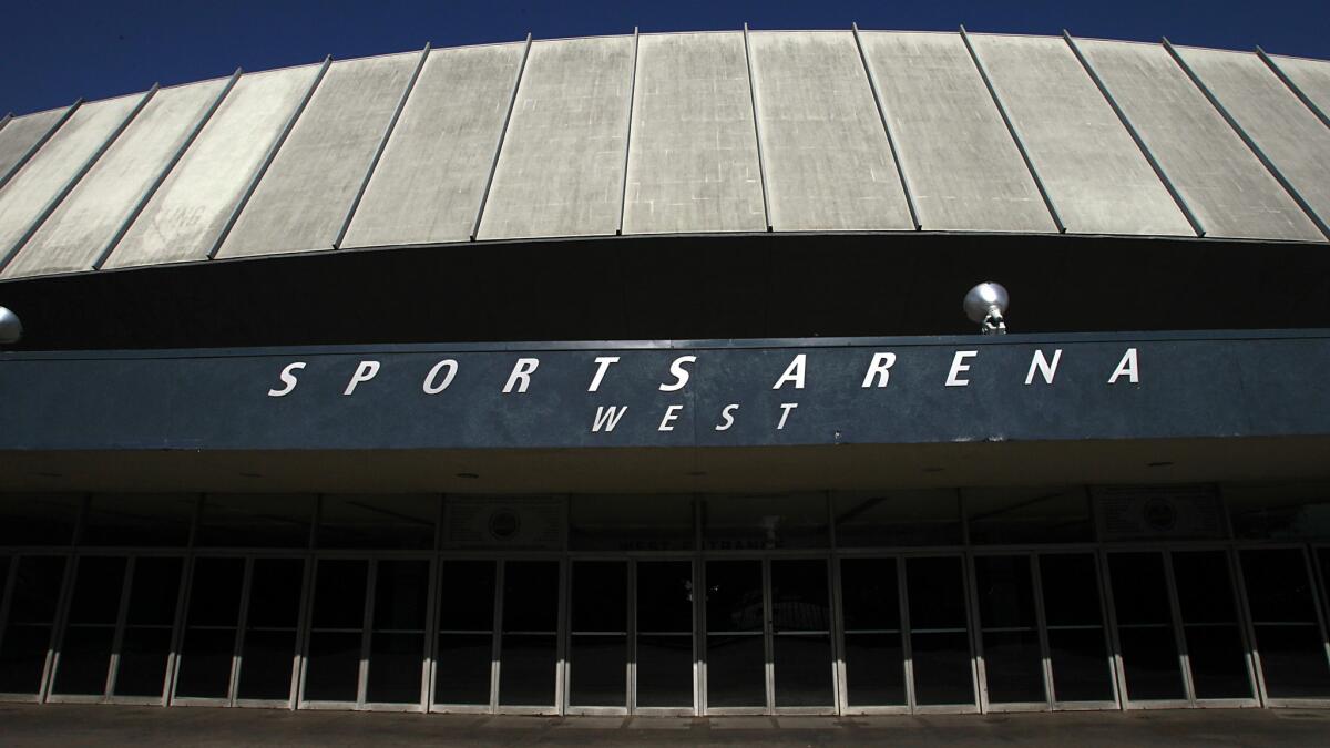 Could the Los Angeles Memorial Sports Arena be torn down to make way for a new soccer stadium?