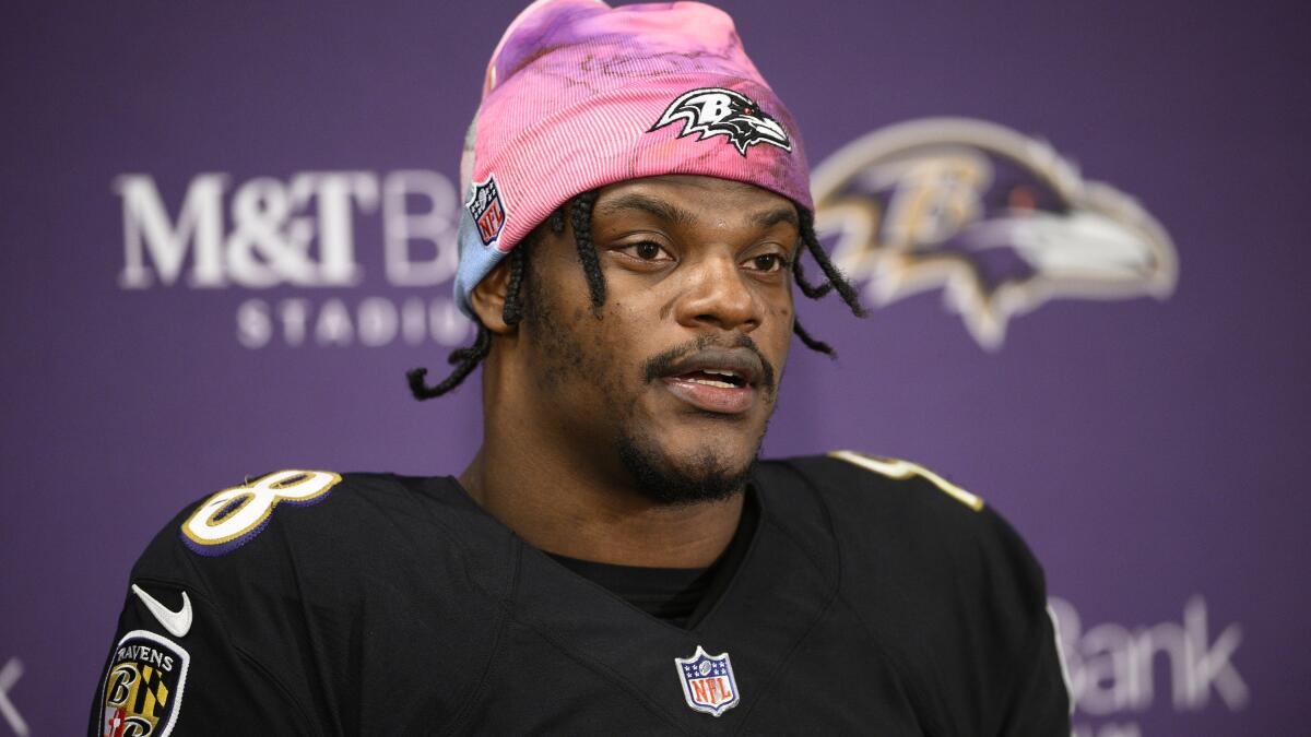 Ravens' Lamar Jackson is healthy this time and gets his shot to face the  Bengals in Cincinnati - The San Diego Union-Tribune