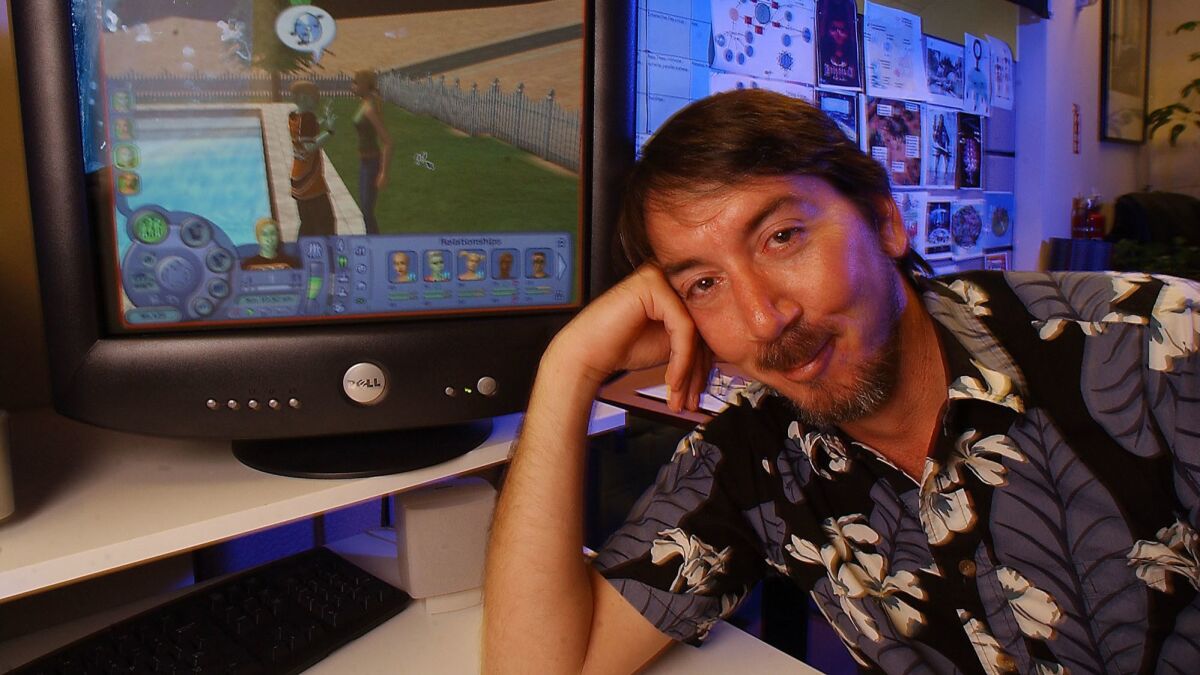 Will Wright, the creator of "SimCity" and "The Sims," at Maxis Studios in Walnut Creek, Calif., in 2004.