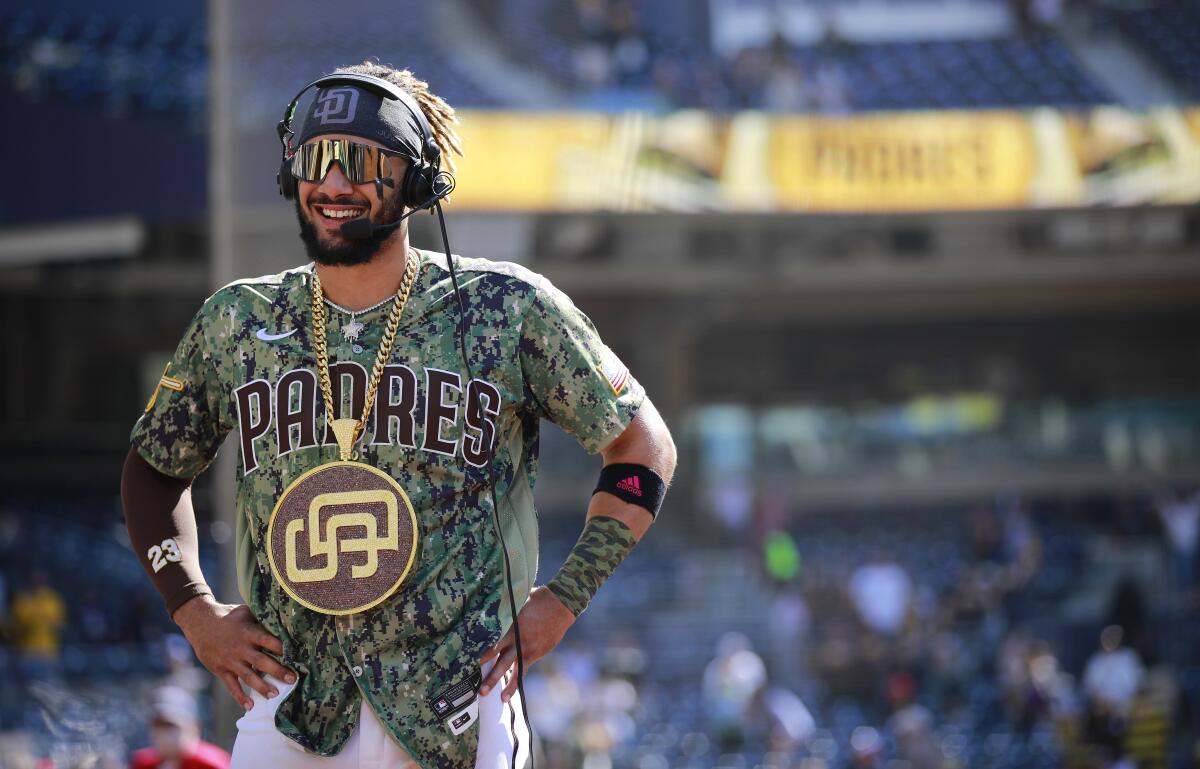 San Diego Padres' 'Swagg Chain' Honors Home Run Hitters a