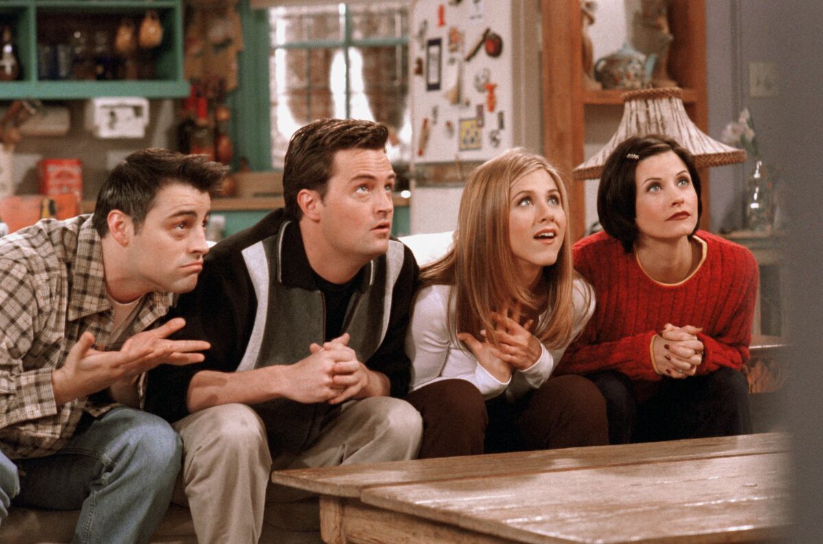 "Friends" is leaving Netflix after Dec. 31.