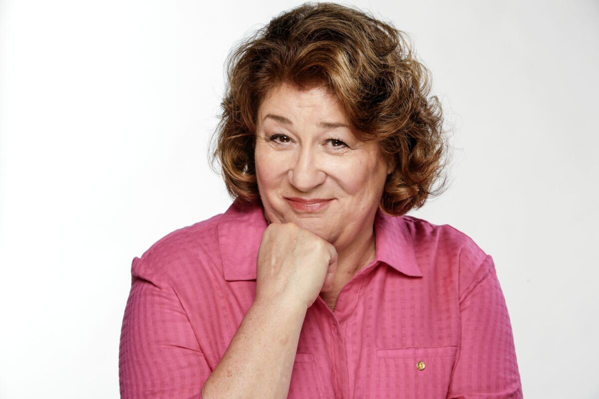Margo Martindale, on the set of her new CBS comedy, "The Millers," is also getting award attention for her role in "August: Osage County.