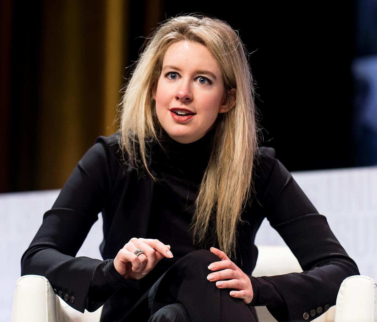 Theranos founder and Chief Executive Elizabeth Holmes in 2015.