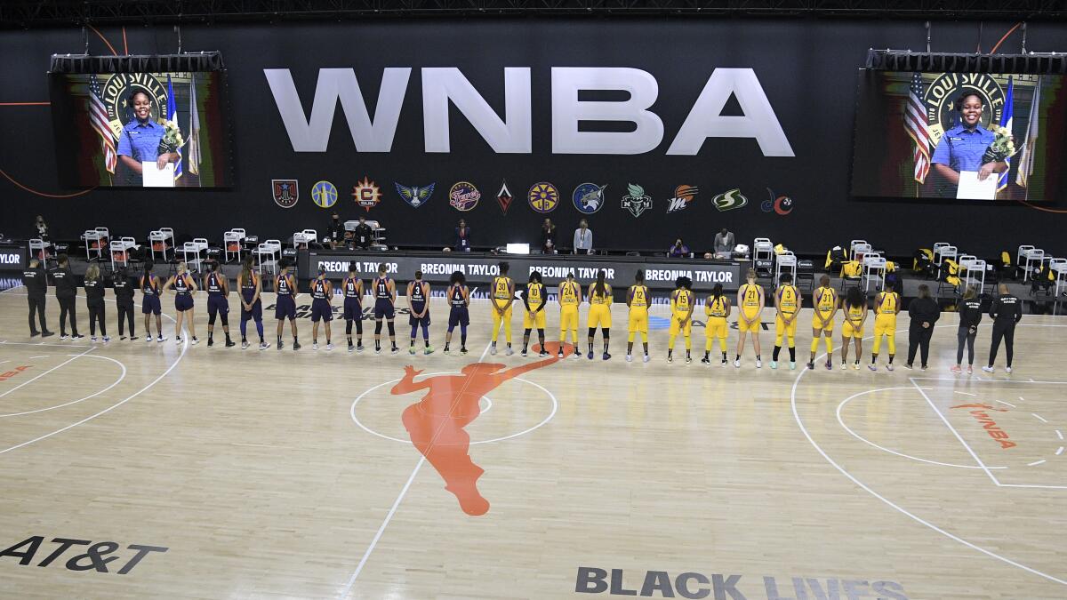 WNBA was clear leader in effecting social change in 2020 - Los Angeles Times