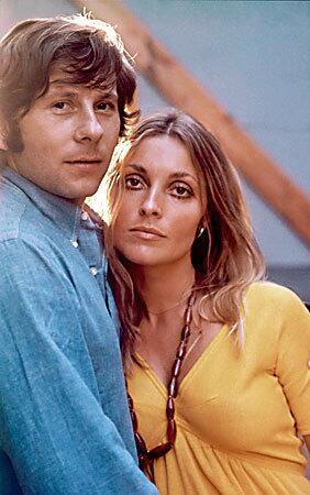 A 1960s photo taken in London shows Roman Polanski and his then-wife, U.S. actress Sharon Tate.