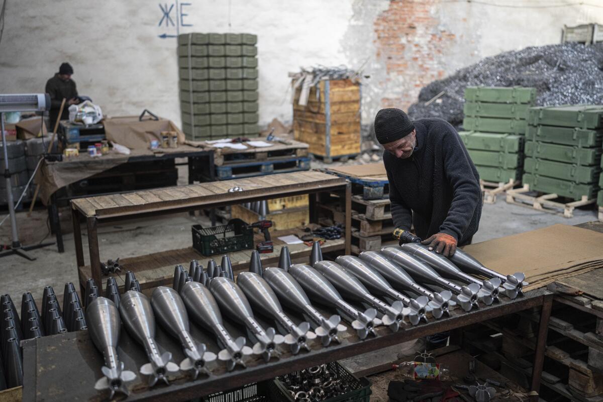 Ukraine ramps up spending on homemade weapons to help repel Russia