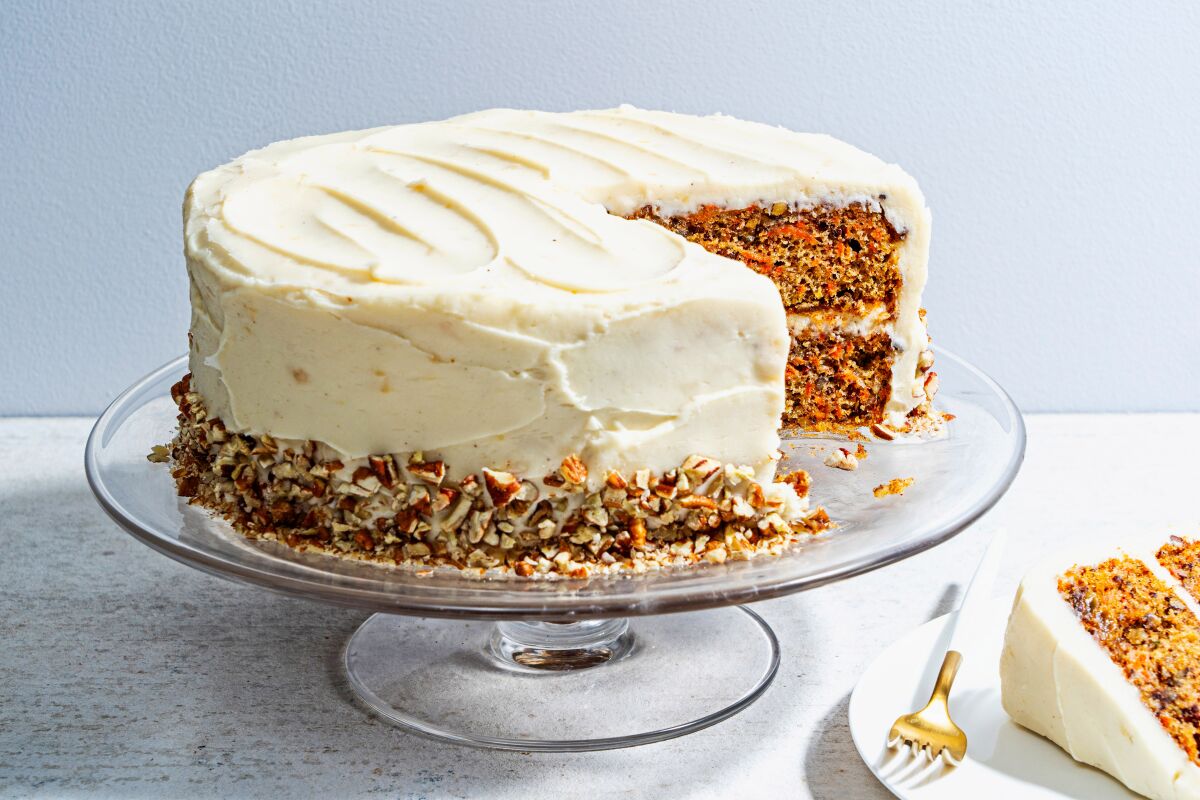 A carrot cake that's a layered labor of love The San Diego UnionTribune