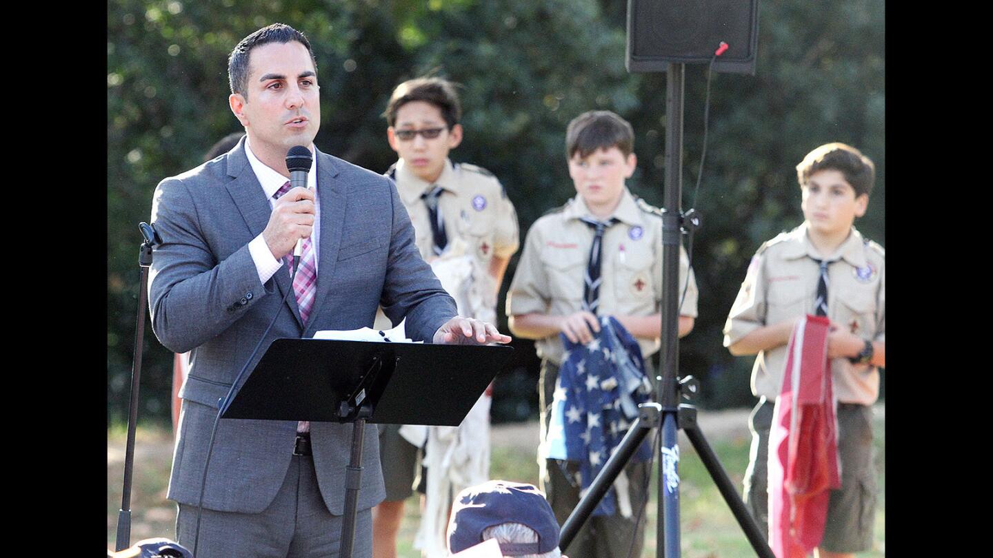 Photo Gallery: Veteran's Day event at Two Strike Park in La Crescenta