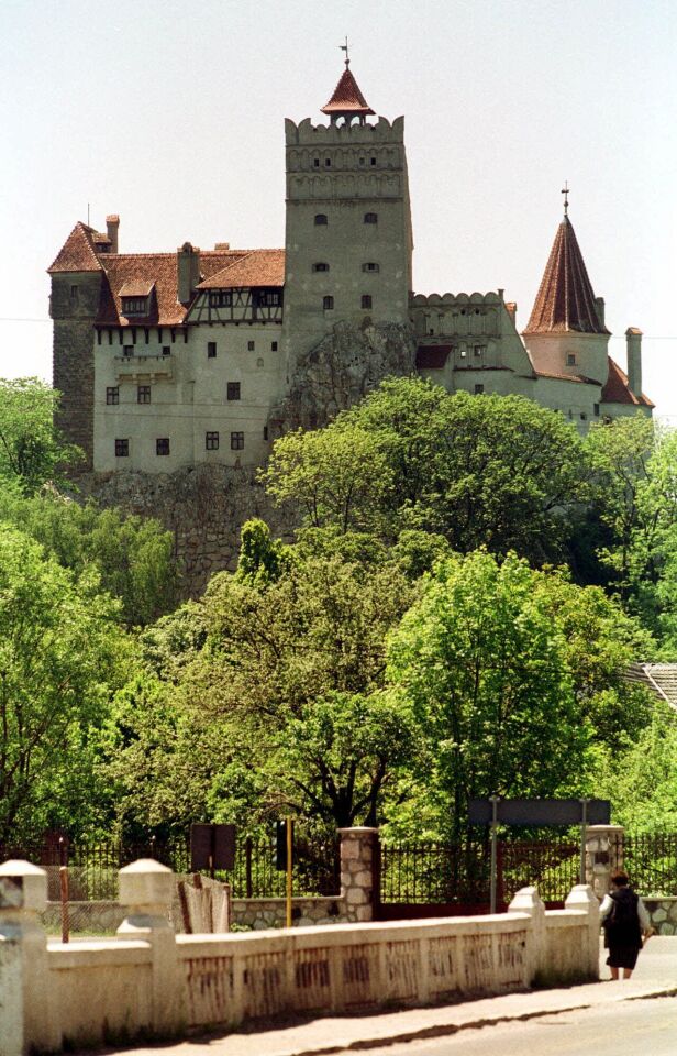 "Saxons built Bran Castle in 1382 to protect the gateway to Transylvania at Bran pass," a tour guide explains. "In order to provide rapid access to weaponry and fortifications, a labyrinth of secret passages and tunnels exist throughout the castle and beneath its courtyard." -- Laura Elliott