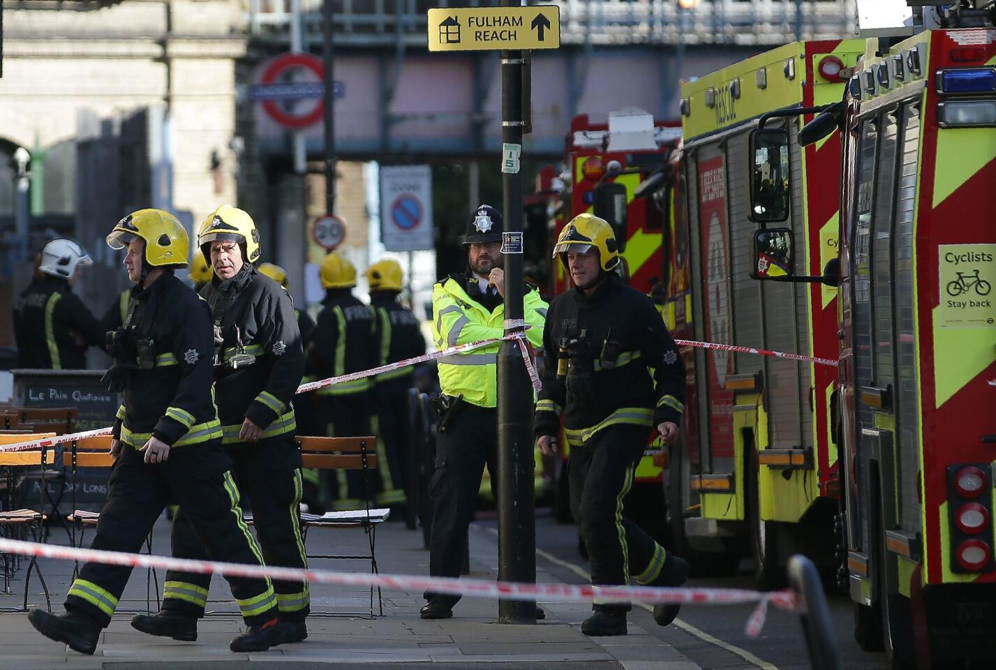 London subway blast