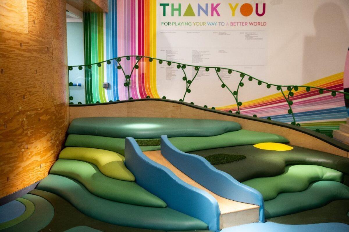 The Cayton Children's Museum at Santa Monica Place awaits its young visitors.