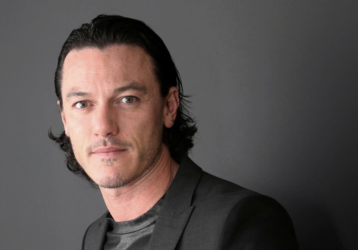 It will help that Luke Evans can sing if he plays Gaston in Disney's live-action "Beauty and the Beast" movie musical.