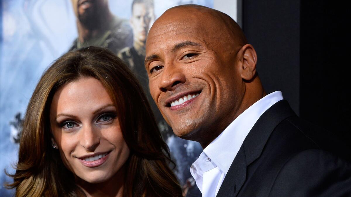 Lauren Hashian, Dwayne Johnson