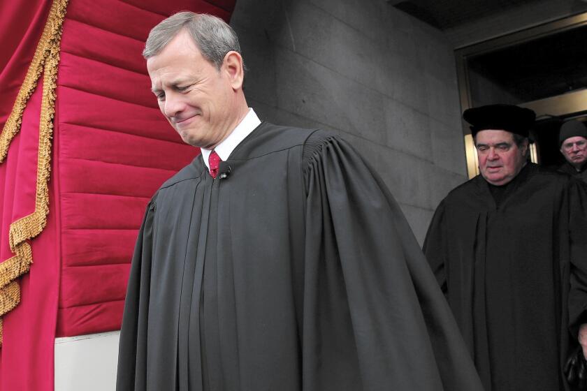 Chief Justice John G. Roberts Jr. says he dislikes the regular references to the “conservative bloc” or the “liberal wing” of the Supreme Court, which he's led for a decade.