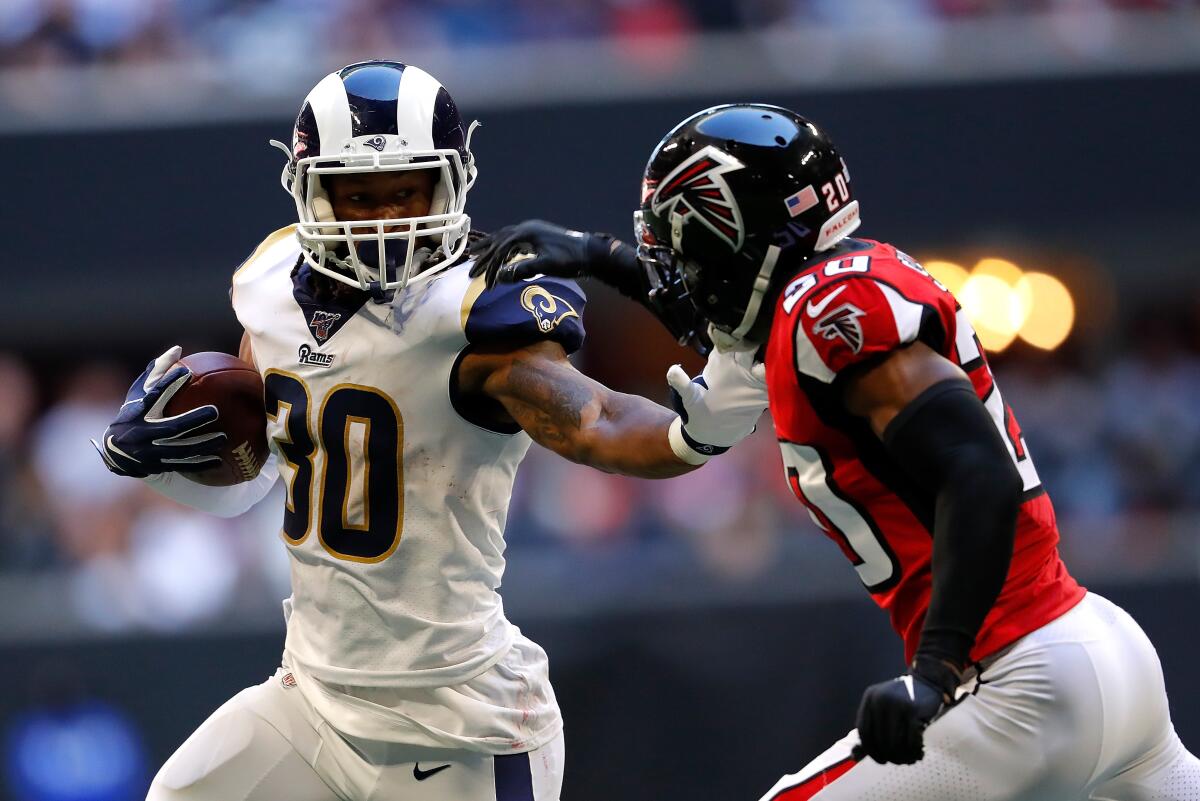 Rams' Todd Gurley looks forward to London trip vs. 0-7 Bengals