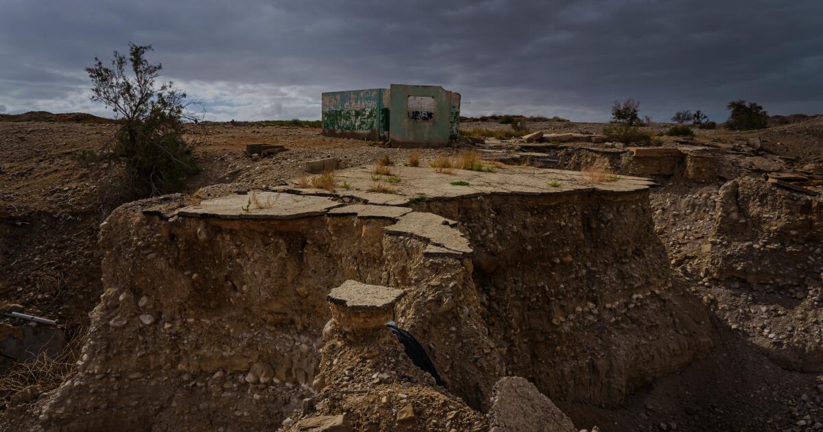 Deep Beneath the Dead Sea, a Harbinger of Future Drought