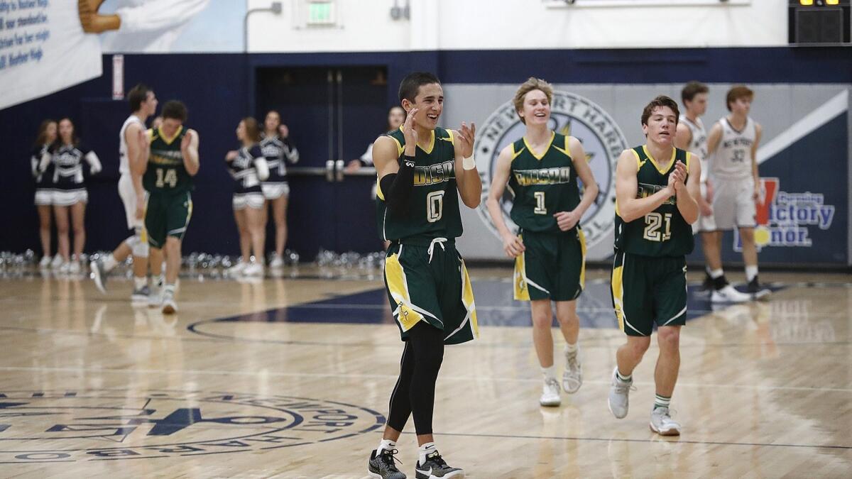 David Atencio (0) helped Edison High win a share of its second straight Sunset League championship.