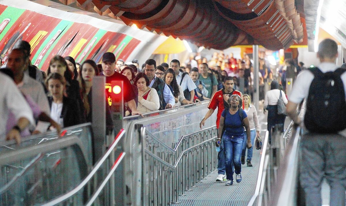 In Sao Paulo, Brazil, a subway strike has turned the morning commute into an even longer ordeal.
