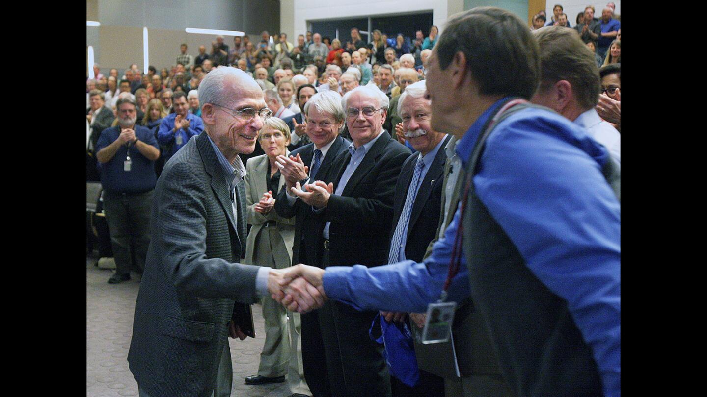 Photo Gallery: JPL celebrates former director Ed Stone's 80th birthday