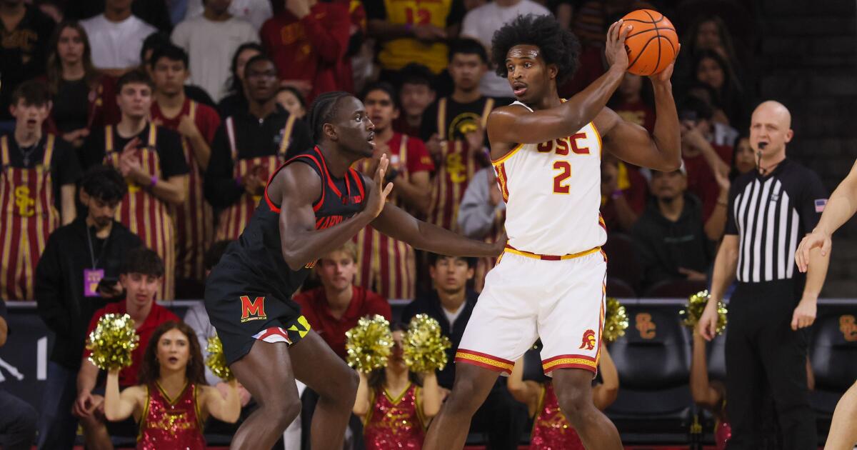 Jordan Marsh helps USC rebound from tough stretch, earn home win over Maryland