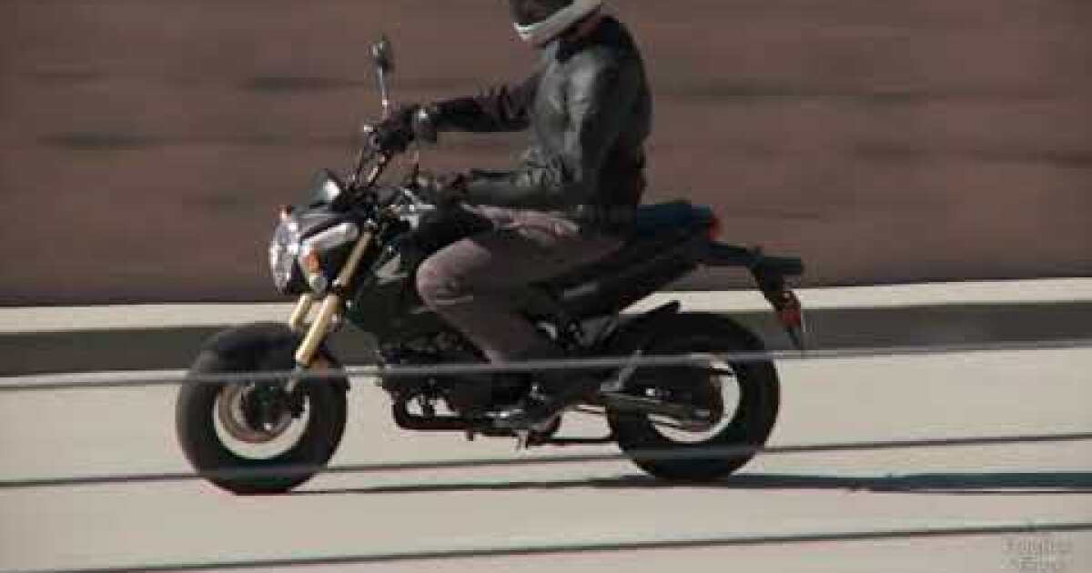Honda S Grom Mini Motorcycle Is Flying Off Dealer Lots Los Angeles Times