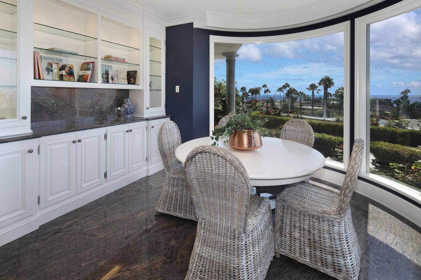 A breakfast room sits off the kitchen.