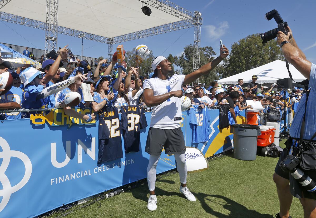 Chargers ink star QB Herbert to massive extension on eve of training camp