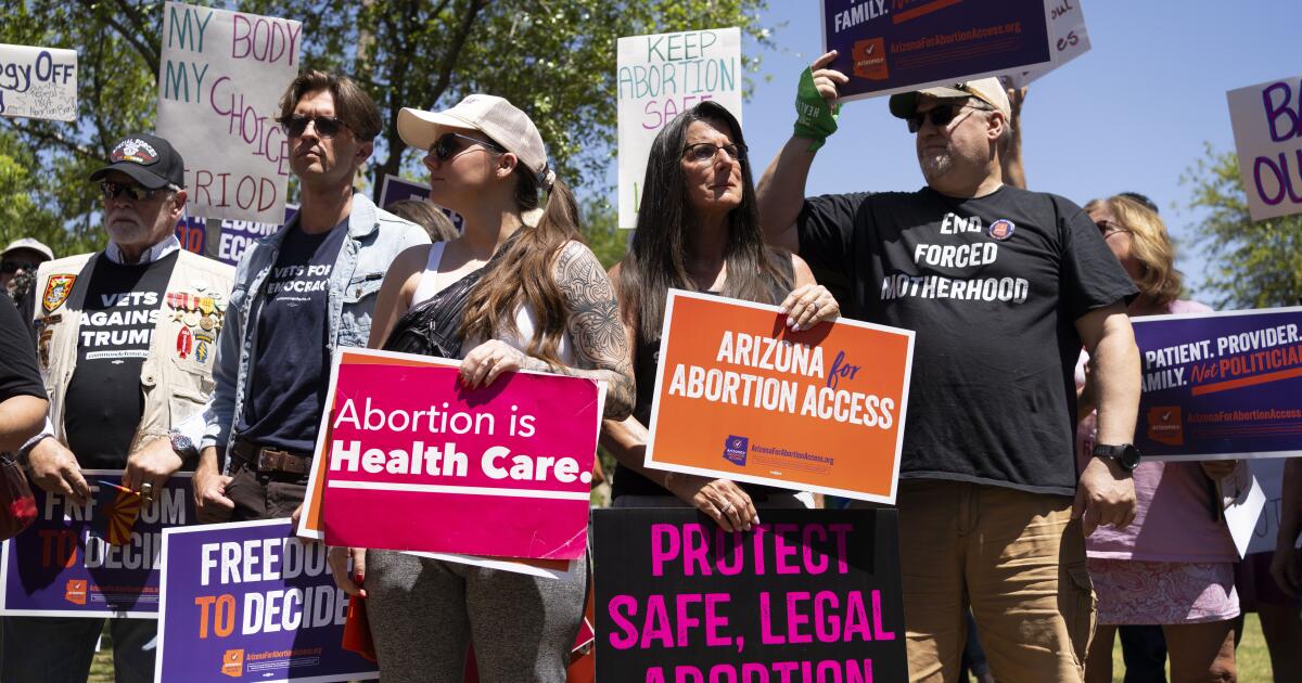 Der Senat von Arizona stimmt für die Aufhebung des Abtreibungsgesetzes von 1864