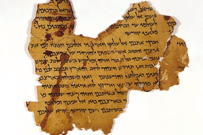 Dead Sea Scroll discovery prompts mystery over text's origins, The  Independent