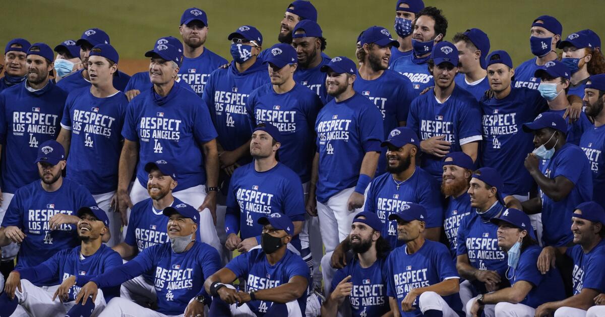 Dodgers unveil championship uniforms - True Blue LA