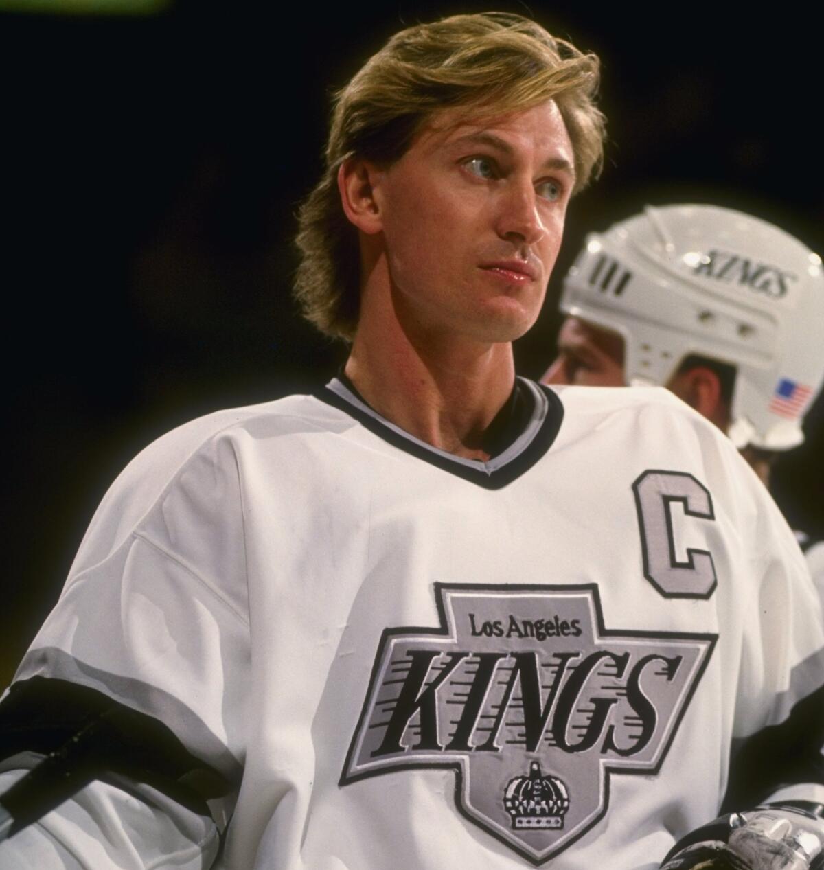 Kings forward Wayne Gretzky