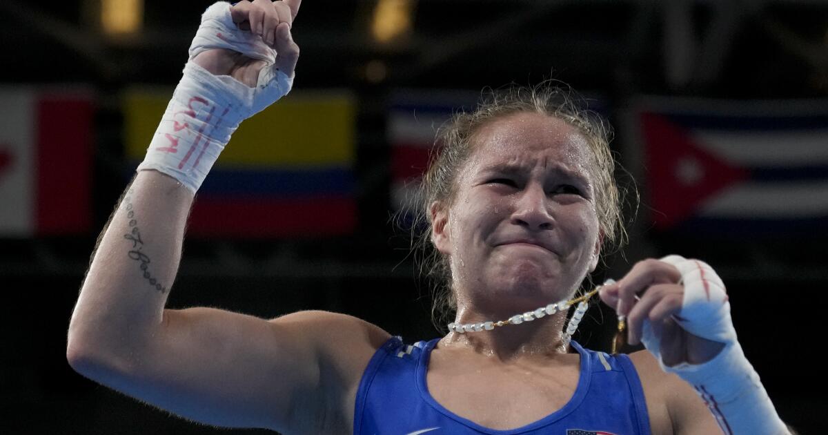 La boxeuse Jennifer Lozano espère inspirer les Latinas aux JO de Paris