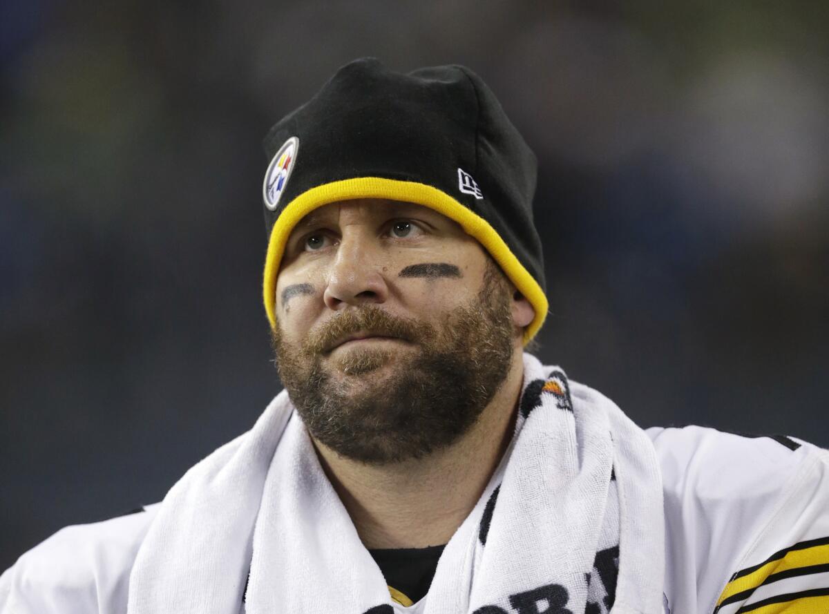 With Ben Roethlisberger saying that he’s considering retirement, the Steelers need to make one last push to get to the Super Bowl. That means Le’Veon Bell likely gets the franchise tag, and the Steelers and Antonio Brown need to make peace. Brown’s due $4.7 million in the final year of his contract, and wants to be paid like a top-five receiver.