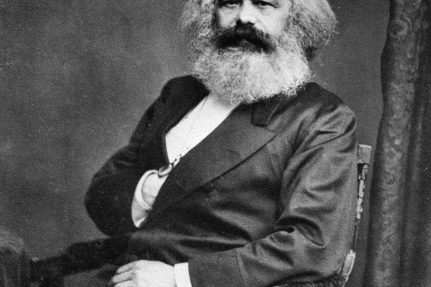 Karl Marx is the subject of a fight over the copyright to a large body of his works.