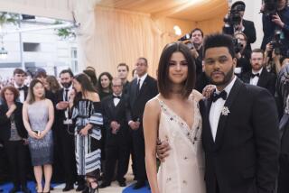 Selena Gomez and The Weeknd attend The Metropolitan Museum of Art's gala
