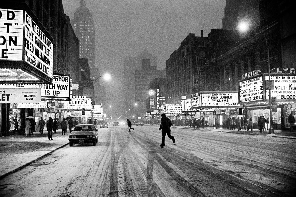 A 1977 Martha Cooper photo of Times Square, New York City, from "Martha: A Picture Story."