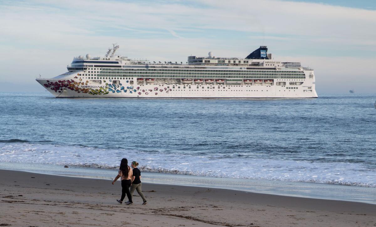 Norwegian cruise ship