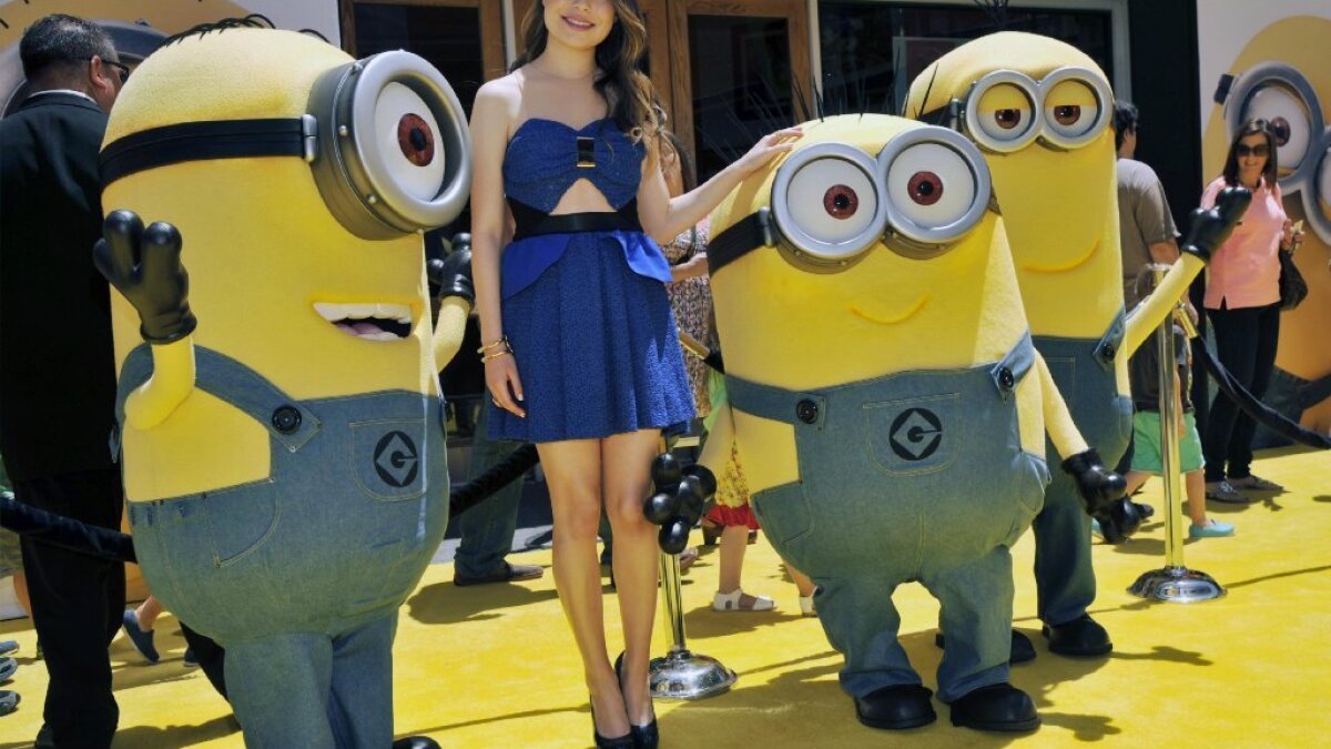 Despicable Me 2 Premiere Celebrates The Return Of The Minions Los Angeles Times
