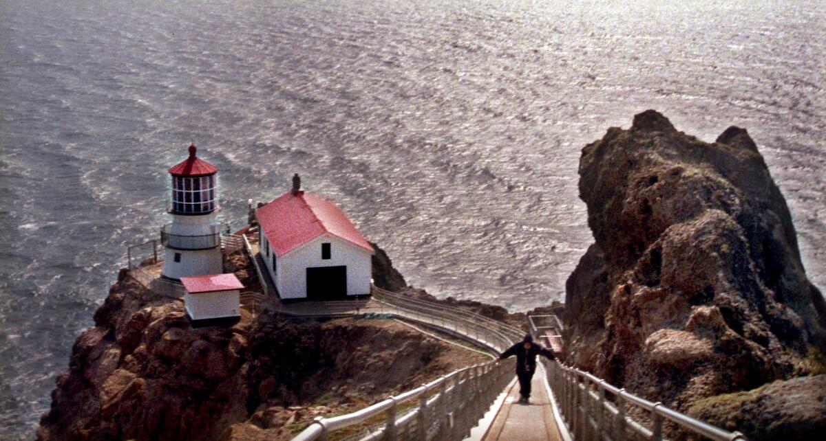 The Point Reyes lighthouse in Point Reyes, Calif.