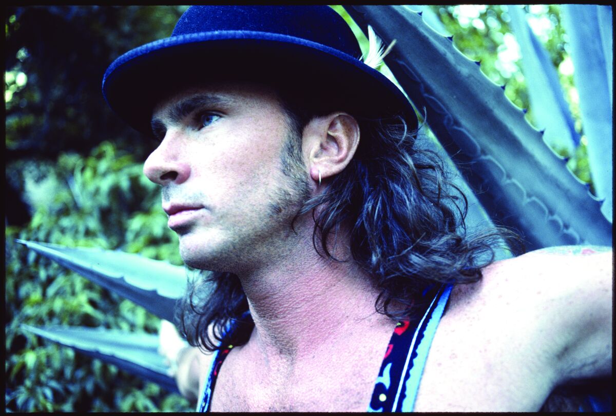 Red Hot Chili Peppers' Chad Smith, 1991.