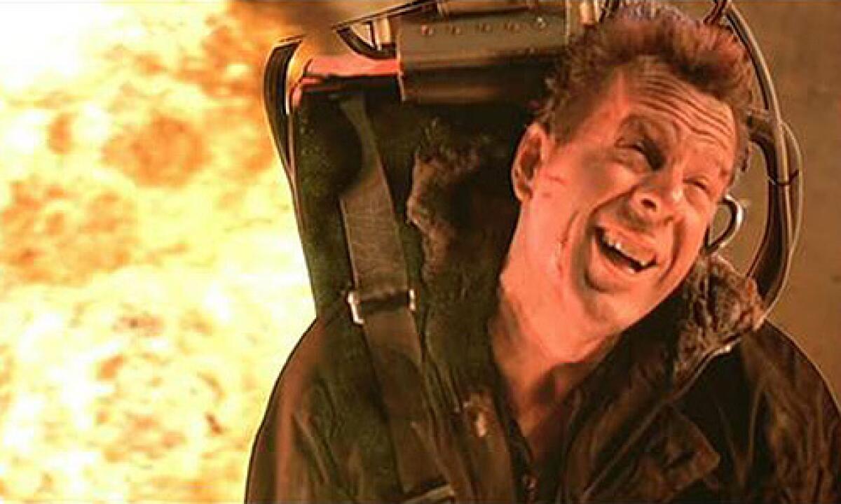 Bruce Willis in the 1990 sequel "Die Hard 2."